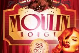 Moulin Rouge Burlesque Flyer